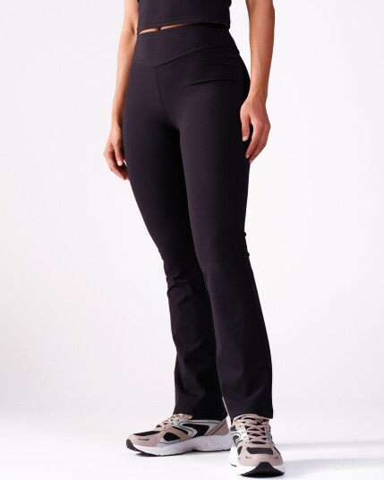 Bumpro Lively Flare Pants Black - XS
