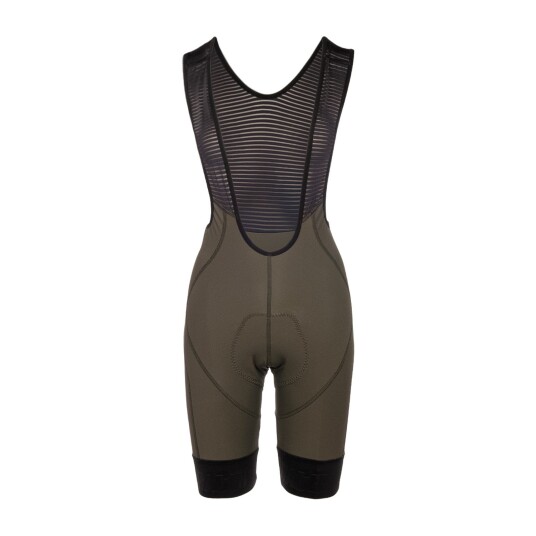 Bioracer Icon Cargo Bibshorts olivengrønn dame