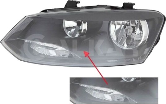 ALKAR 2763110 Frontlykter