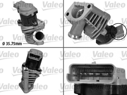 EGR Ventil VALEO 700408 EGR Ventil VALEO 700408