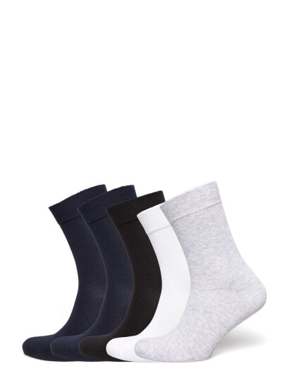 Björn Borg Essential Sock 5P Multi/patterned 41 45 Björn Borg Essential Sock 5P Multi/patterned 41 45