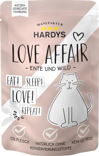 Hardys Love Affair Våtfôr And & Vilt 24 X 100 G