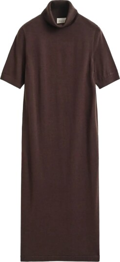 Gant Merino Dress Brown XXL