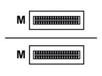 Alcatel-Lucent 20 Gigabit Direct Attached Copper Cable - Nettverkskabel - Qsfp+ (Hann) Til Qsfp+ (Hann) - 40 Cm - For Omniswitch 6860-24 6860-P24