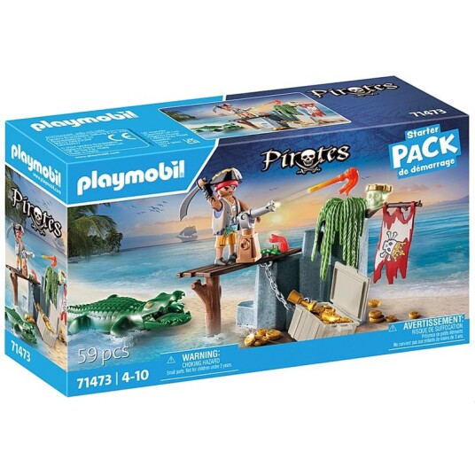 Playmobil StarterPack - Pirate with alligator