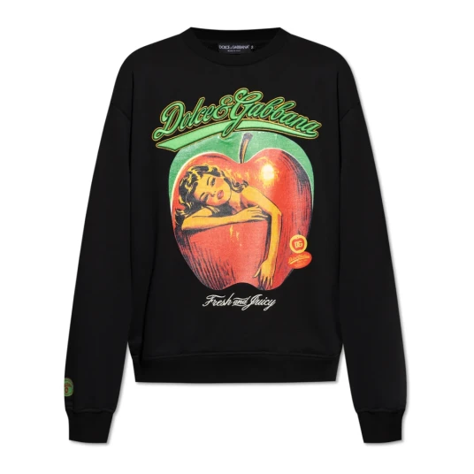Dolce & Gabbana Herre Gensere & Hettegensere Svart L Dolce & Gabbana Herre Gensere & Hettegensere Svart L