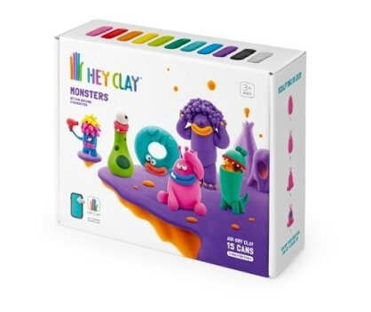 Hey Clay Monsters Set 15-Pakning 15 Bokser 15018Cee15