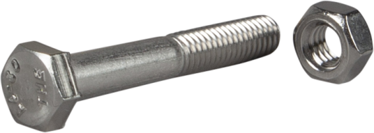 SEKSKANTBOLT M/MUT M6X40 A4