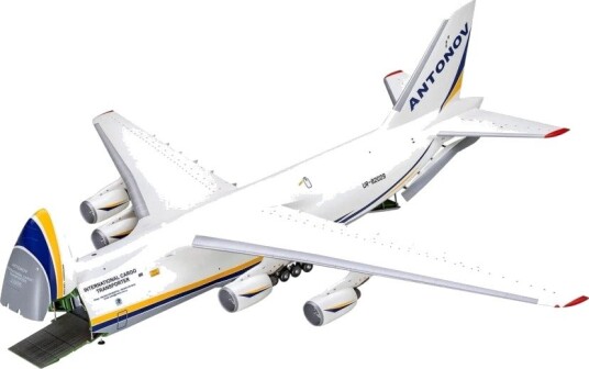 Revell Antonov An-124 Ruslan Modellfly Byggesett 1:144