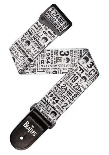 D"Addario 50BTL13 Gitarreim Beatles 50 mm Woven - 1964 Tickets BW D"Addario 50BTL13 Gitarreim Beatles 50 mm Woven - 1964 Tickets BW