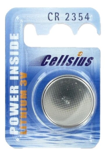 Cellsius CR2354 Litiumbatteri 3V 1-pakning Blister - Universalt Batteri