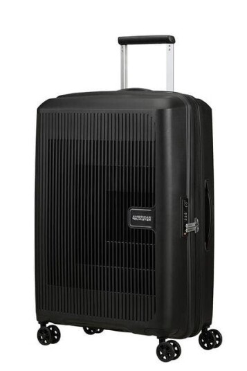 American Tourister Koffert AeroStep Spinner 67/24 Black American Tourister Koffert AeroStep Spinner 67/24 Black