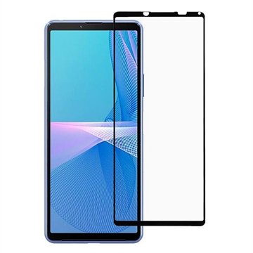 Full Cover Sony Xperia 5 III Beskyttelsesglass Svart