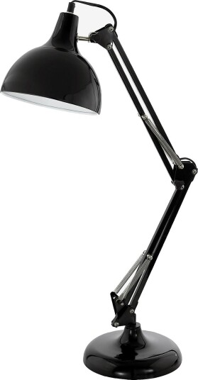 EGLO Skrivebordslampe Borgillio Svart Skrivebordslamper