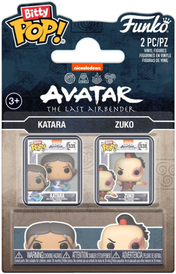 Funko Bitty POP!: Avatar: The Last Airbender 2Pack Katara & Zuko