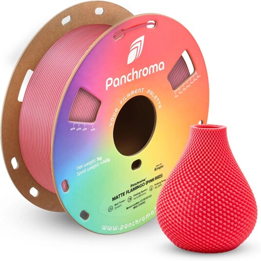 Polymaker Panchroma Dual Matte Pla Flamingo Polymaker Panchroma Dual Matte Pla Flamingo