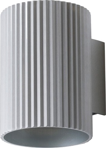 Loevschall Sekvens vegglampe aluminium