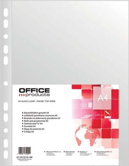 Office Products Erme Ark A4 40 Mic. 100 Stk