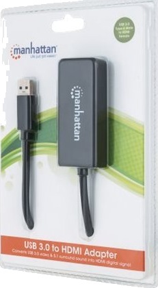 Manhattan 152259 2560 X 1440 Piksler Ce Fcc Hdmi Hdcp Sort Plast 0,6 Mm 70 G