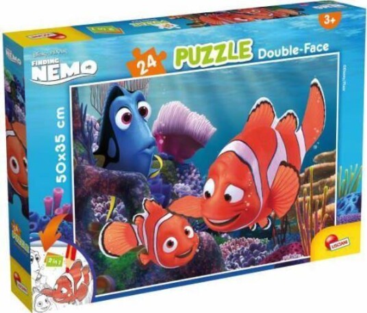 Lisciani Two-Sided Puzzle 24 Pcs. 50X35cm Nemo. 86481 Lisciani P12