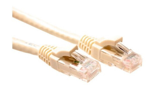 Act Ivory 3 Meter U/Utp Cat6 Patch Cable Component Level With Rj45 Connectors. Cat6 U/Utp Component Iv 3.00M (Ik8403)