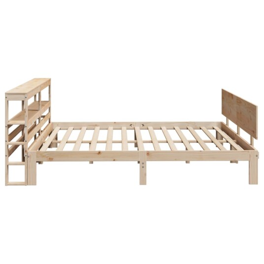 Sengeramme med hodegavl 180x200 cm heltre furu 3306092