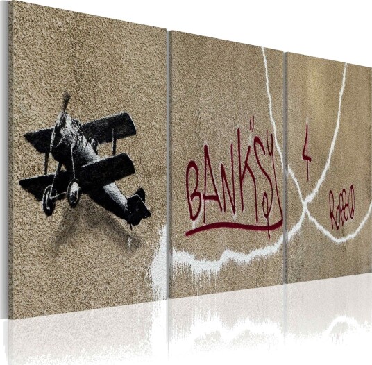 Bilde Flygemaskin Bansky 120x60 Artgeist sp. z o. o.