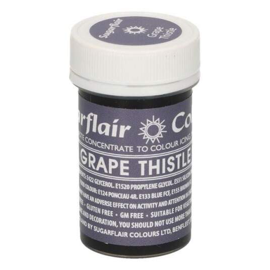 Sugarflair Pastafarge Grape Thistle 25g 