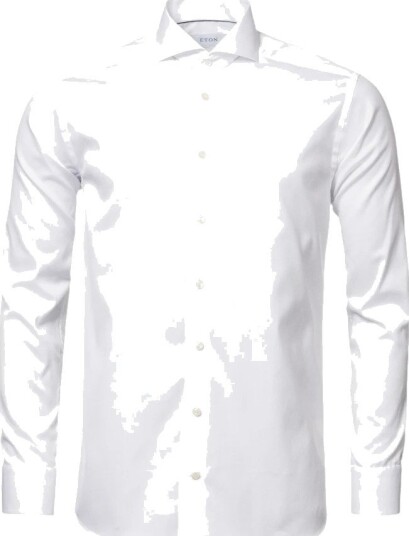 Eton, Herre, Skjorter, Hvit, 5XL,