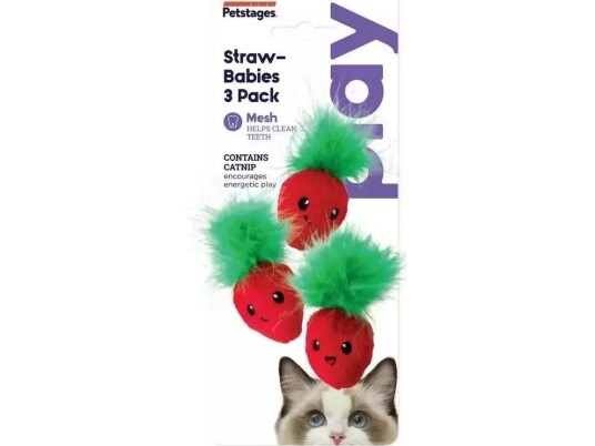 Petstages Petstages Jordbærkatt Ps70394 Petstages Petstages Jordbærkatt Ps70394