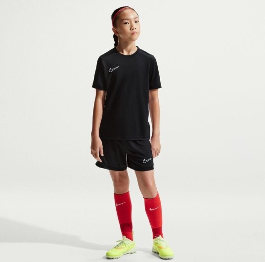 Nike Trenings T skjorte Dri fit Academy 25   Svart/hvit Barn størrelse Large