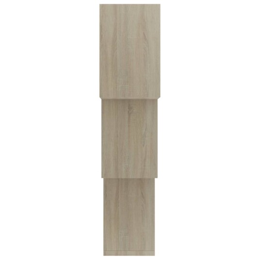 vidaXL Vegghyller kubeformet sonoma eik 84,5x15x27 cm sponplate