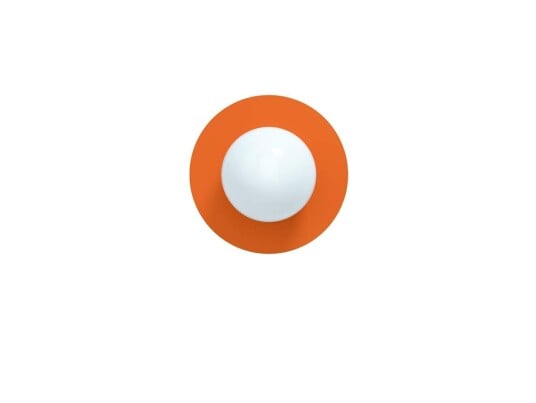 Swedish Ninja - Candy Little Circle 360 S Vegglampe Zesty Orange Swedish Ninja