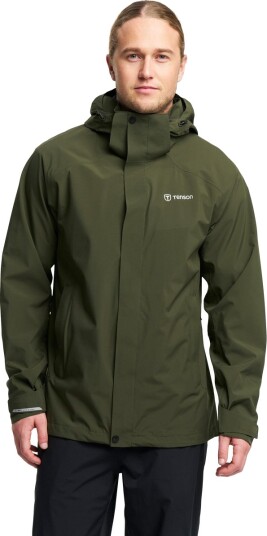 Tenson Biscaya Storm Regnjakke Herre Grønn XL Tenson Biscaya Storm Regnjakke Herre Grønn XL