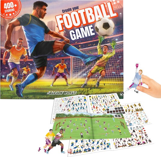 Dino World Hobbybok Skap Ditt Fotballspill Dino World Hobbybok Skap Ditt Fotballspill