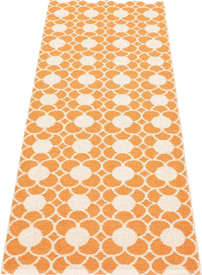 Pappelina Anya teppe Pale Orange/Vanilla 70 x 200 cm