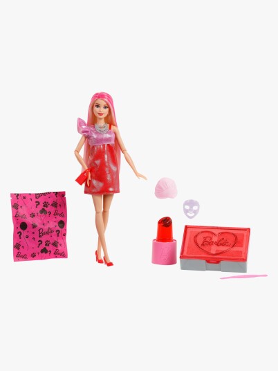 Barbie® Glamparty Unboxed Rød Original Dukke