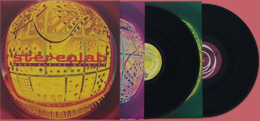 Stereolab Mars Audiac Quintet Remastered Uk Vinyl
