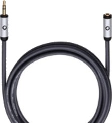 Oehlbach 60036 3.5Mm Hankjønn 3.5Mm Hunkjønn 5 M Sort Oehlbach 60036 3.5Mm Hankjønn 3.5Mm Hunkjønn 5 M Sort