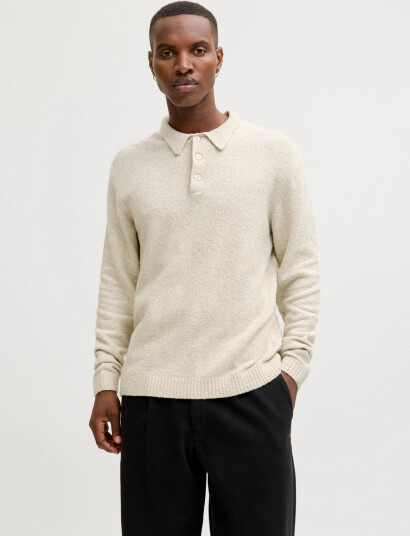 Jack & Jones Jprblamaverick Knit Pack Bf Ln - Cream - XXL