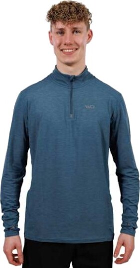 Workout Hillon Melange Midlayer Herre Orion Blue 2XL