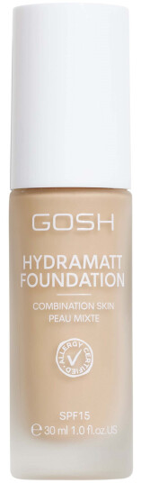 Gosh Hydramatt Foundation 30 ml Matt Fuktighetsgivende Parfymefri SPF 15 004N Lys Nøytral Gosh Hydramatt Foundation 30 ml Matt Fuktighetsgivende Parfymefri SPF 15 004N Lys Nøytral