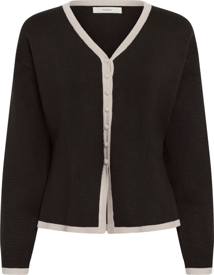 InWear Yenahiw Contrast Cardigan Brown XL InWear Yenahiw Contrast Cardigan Brown XL