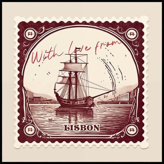 With Love From Lisbon Plakat Plakat / 50x50cm With Love From Lisbon Plakat Plakat / 50x50cm