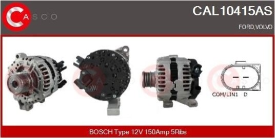 CASCO CAL10415AS Dynamo CASCO CAL10415AS Dynamo