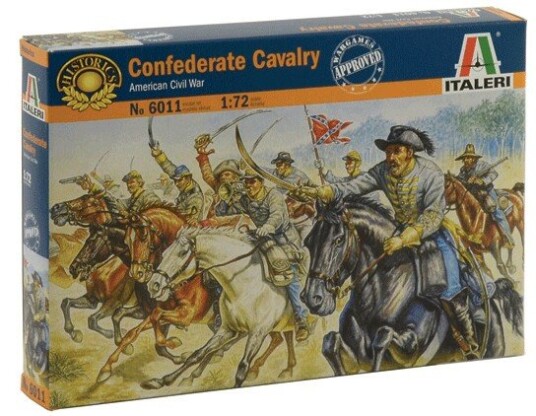 Italeri 1/72 Confederate Cavalry American Civil War
