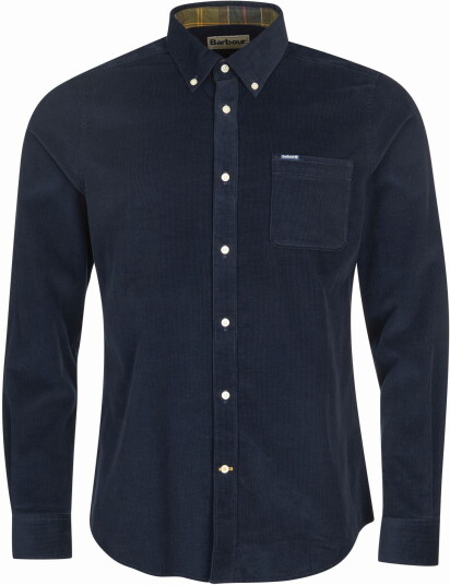 Barbour Men's Ramsey Tailored Shirt Navy XL Barbour Men's Ramsey Tailored Shirt Navy XL