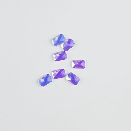 Brillbird Norge Rhinestone 10stk   Emerald 4x6mm