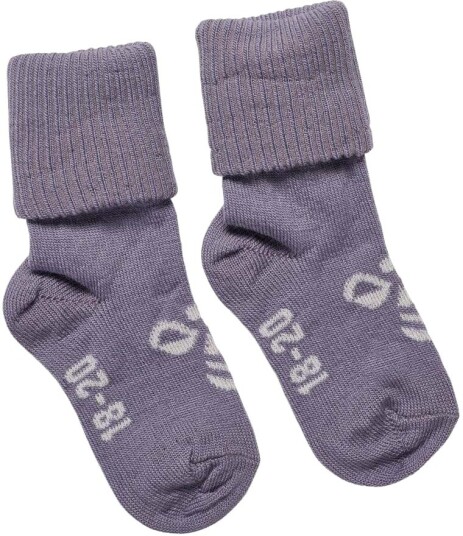 Hummel Hmlmini sokker i ull til baby, Gray Ridge (24/27) 24/27