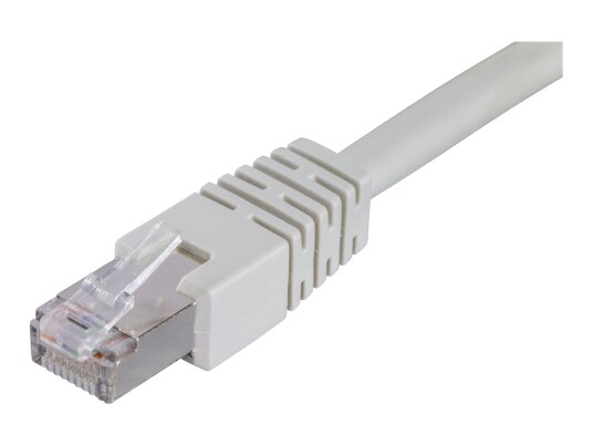 Deltaco Cat6 RJ-45 Koblingskabel 0,5 m Grå